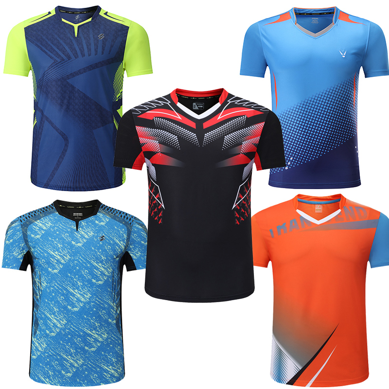 Badminton Rank - Спортивная футболка, рубашки для бадминтона, Мужская