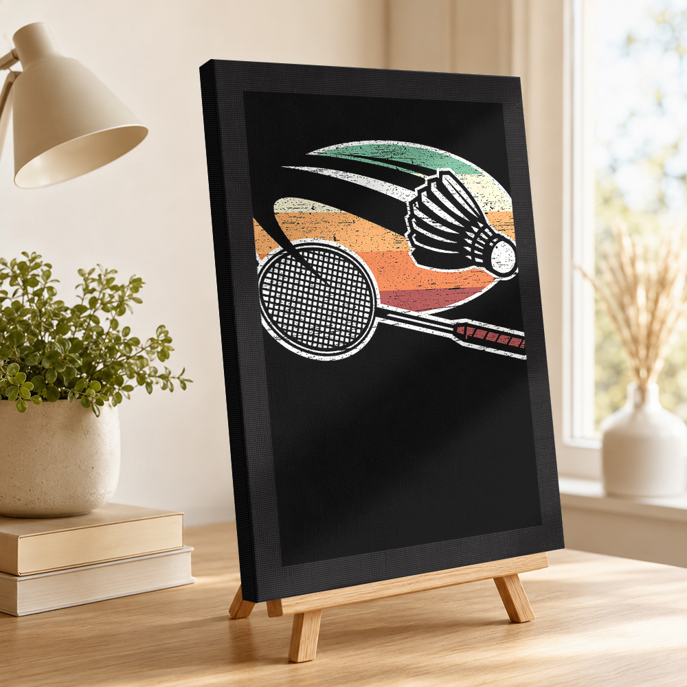 Картина на холсте с изображени – обзор и цена Badminton Photo