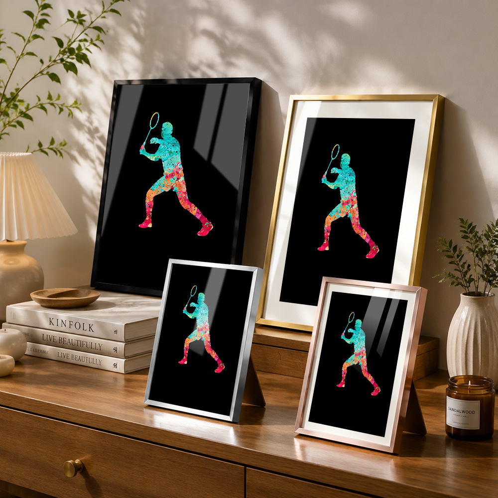 Бадминтонный постер в яркой ра – обзор и цена Badminton Photo